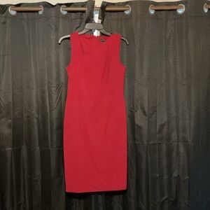 The Limited Classic Red Midi Dress